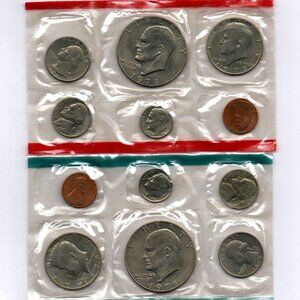 1978 US Mint Uncirculated Coin Set.. 12 Coin Set.. In Original US Mint Packaging